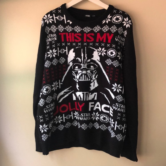 Star Wars This Is My Jolly Face Sweater 